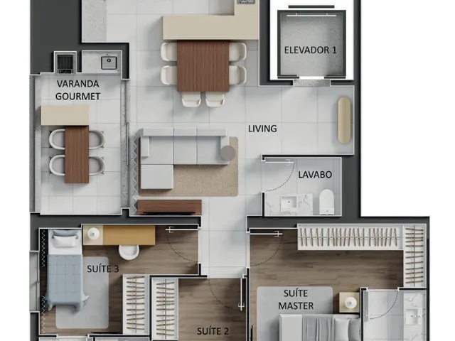 Imagem 3: Apartamento À Venda no Bairro Setor Bueno - Goiânia/Go