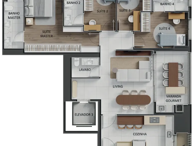 Imagem 8: Apartamento À Venda no Bairro Setor Bueno - Goiânia/Go