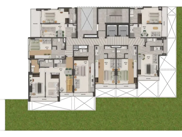 Imagem 2: Neo Apartamento com 1 dormitório