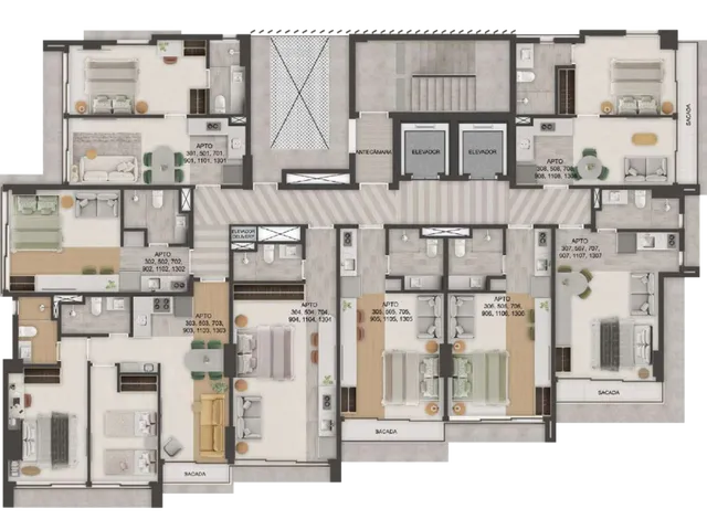 Imagem 4: Neo Apartamento com 1 dormitório