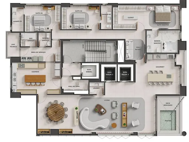 Imagem 7: City 23 Apartamento com 4 dormitórios