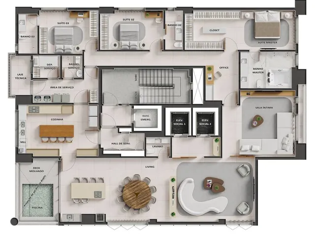 Imagem 9: City 23 Apartamento com 4 dormitórios