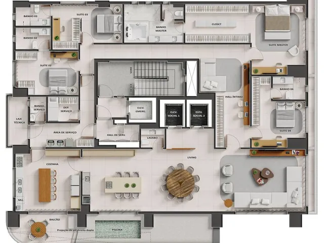 Imagem 12: City 23 Apartamento com 4 dormitórios