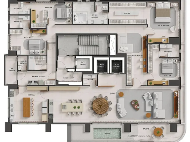 Imagem 14: City 23 Apartamento com 4 dormitórios