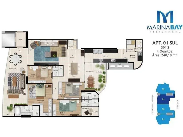 Imagem 3: Marina Bay Residences