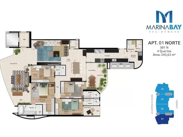 Imagem 5: Marina Bay Residences