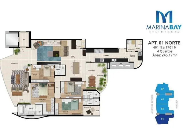 Imagem 6: Marina Bay Residences