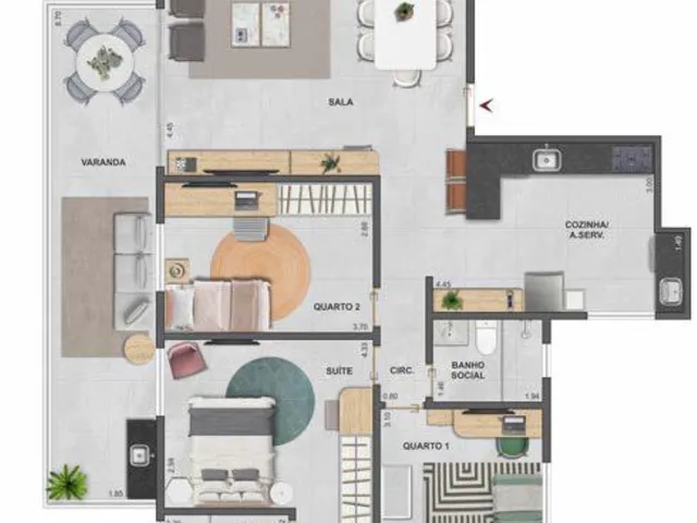 Imagem 15: Basílio Tijuca Apartamento com 2 dormitórios