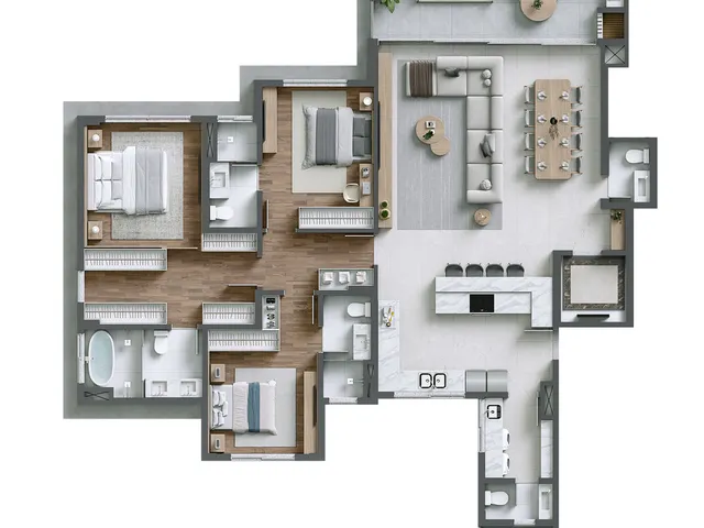 Imagem 9: Aureo Apartamento com 3 dormitórios