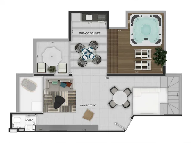 Imagem 11: Forma Apartamento com 3 dormitórios