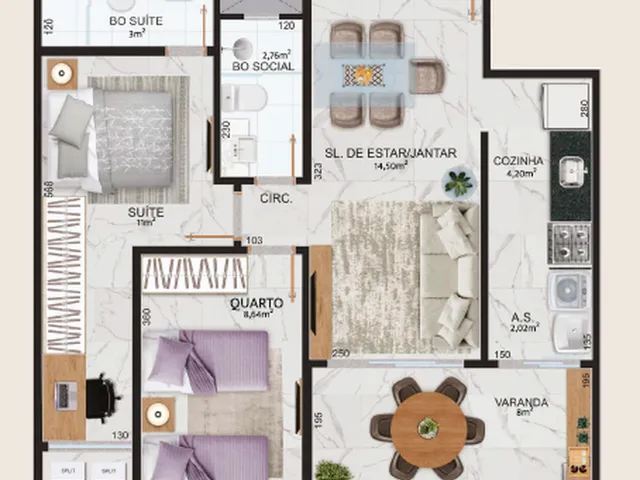 Imagem 2: Camburi Reserve - Residencial