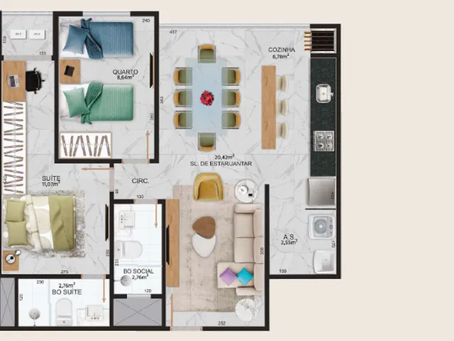 Imagem 9: Camburi Reserve - Residencial