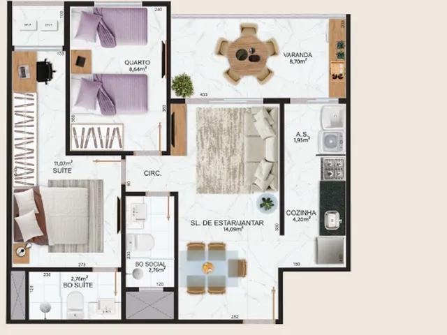 Imagem 10: Camburi Reserve - Residencial