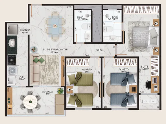 Imagem 16: Camburi Reserve - Residencial