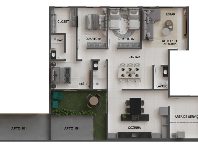 Imagem 14: Sky Altiplano Residence