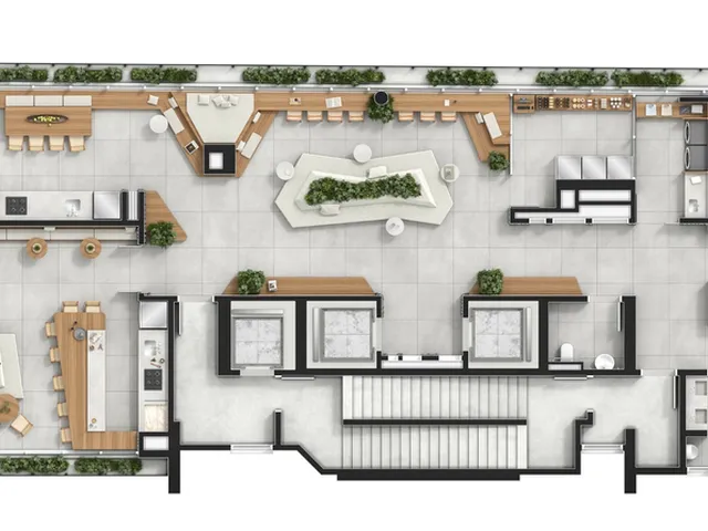 Imagem 2: Brise Apartamento com 2 dormitórios