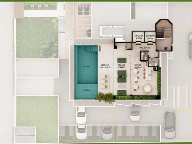 Imagem 2: Domus Amazonas Apartamento com 2 dormitórios