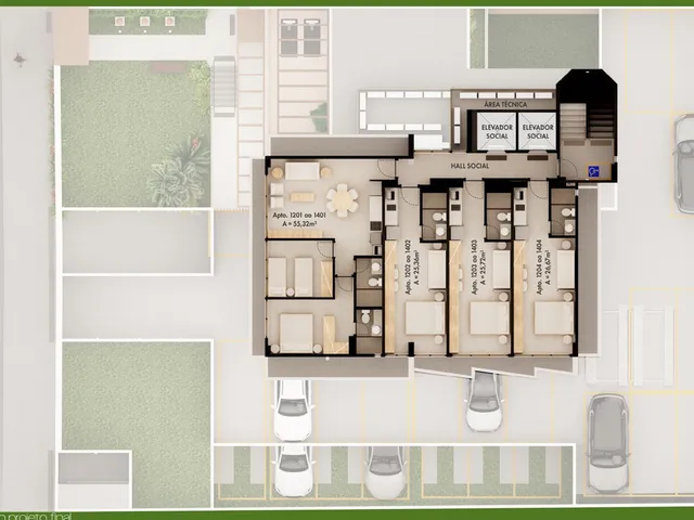 Imagem 10: Domus Amazonas Apartamento com 2 dormitórios