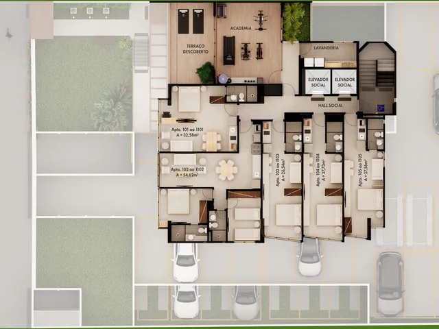 Imagem 12: Domus Amazonas Apartamento com 2 dormitórios