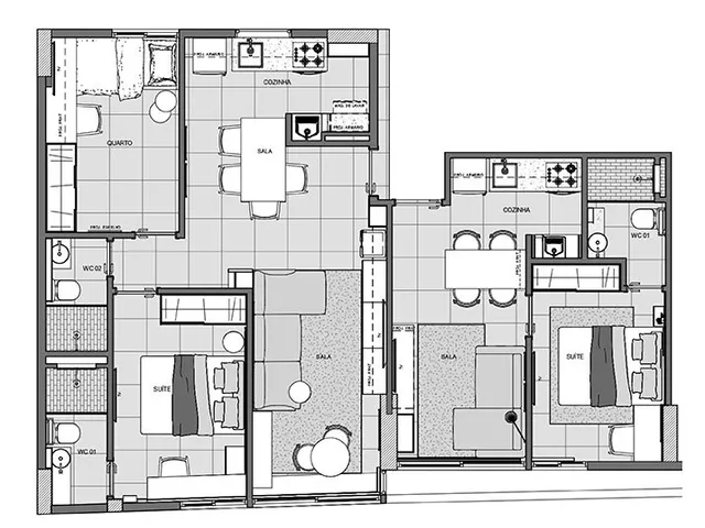 Imagem 2: Porto Horizonte Apartamento com 2 dormitórios