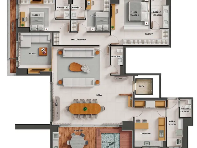 Imagem 9: City House Apartamento com 4 dormitórios