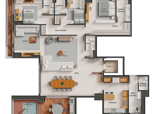 Imagem 11: City House Apartamento com 4 dormitórios