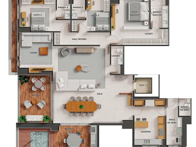 Imagem 12: City House Apartamento com 4 dormitórios