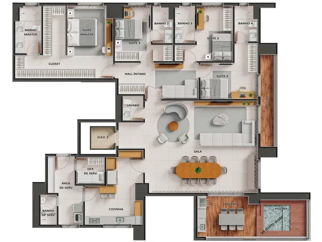 Imagem 15: City House Apartamento com 4 dormitórios