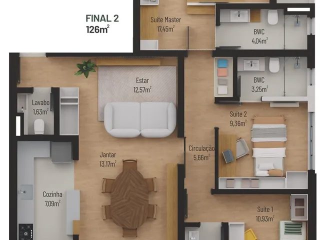 Imagem 16: Itá Rare Homes Apartamento com 3 dormitórios