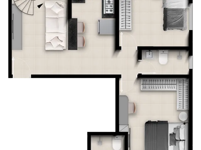 Imagem 9: JIHED II Apartamento com 2 dormitórios