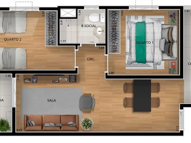 Imagem 6: Apartamento À Venda no Bairro Rio Comprido - Rio de Janeiro/Rj