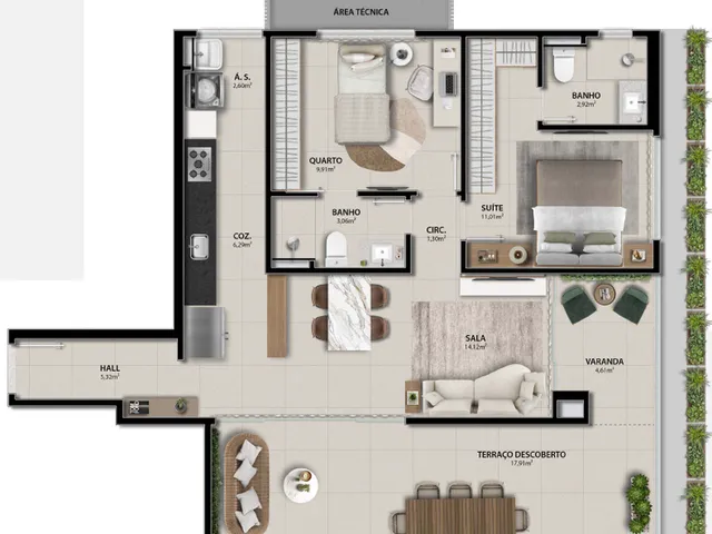 Imagem 6: AIR@225 Apartamento com 2 dormitórios