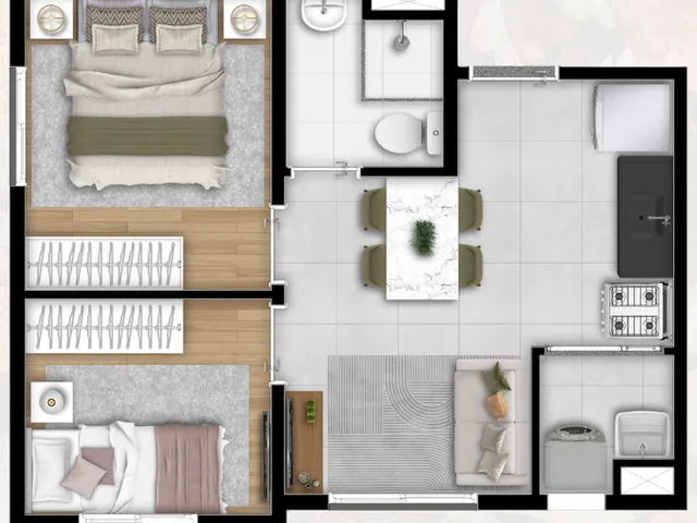 Imagem 5: Smart Metrô Patriarca - Residencial