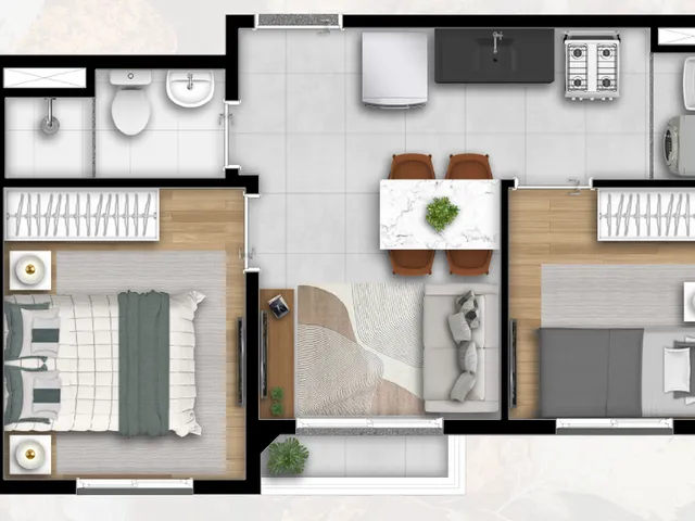 Imagem 6: Smart Metrô Patriarca - Residencial