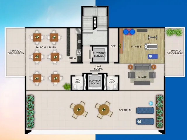 Imagem 3: Paulo Ferreira Apartamento com 2 dormitórios