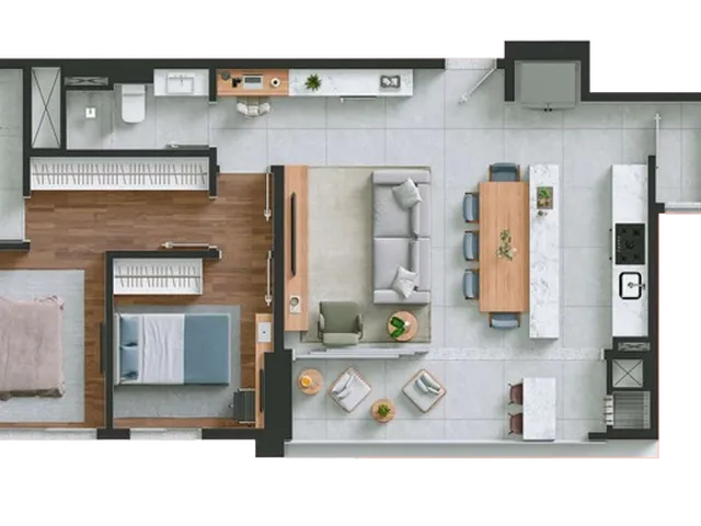 Imagem 2: Kóra Apartamento com 3 dormitórios