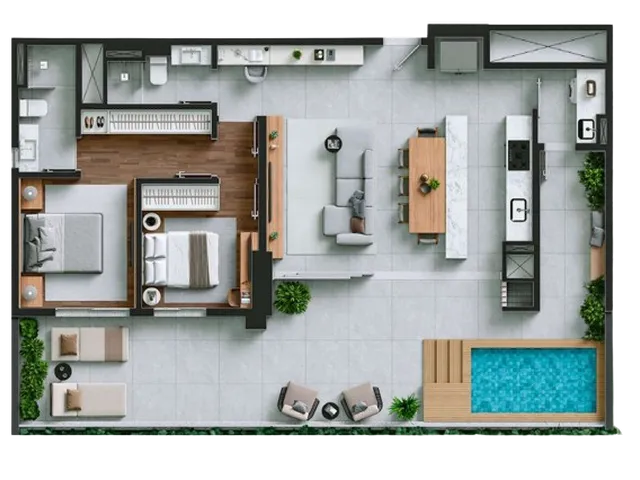 Imagem 4: Kóra Apartamento com 3 dormitórios