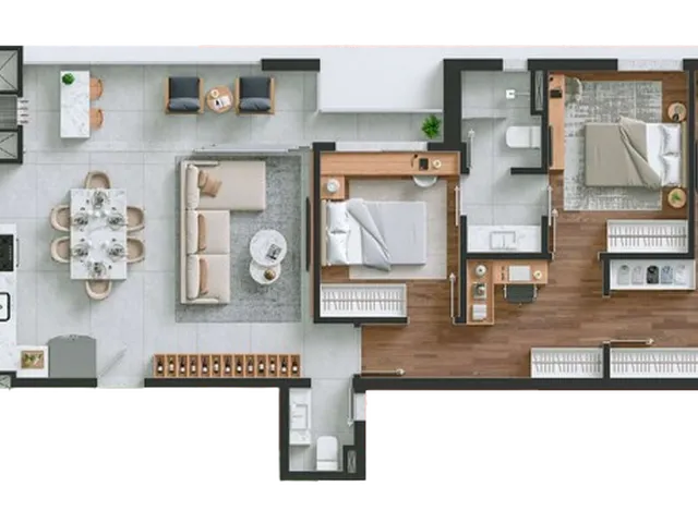 Imagem 6: Kóra Apartamento com 3 dormitórios