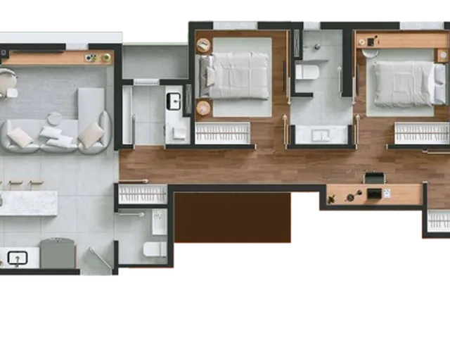 Imagem 7: Kóra Apartamento com 3 dormitórios