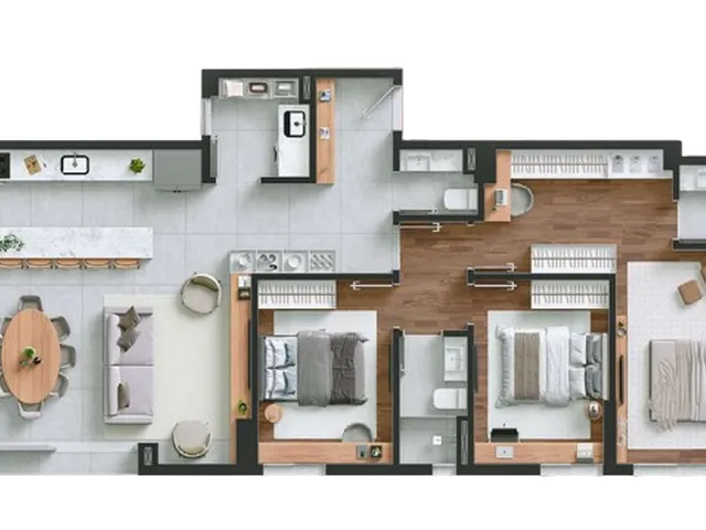 Imagem 8: Kóra Apartamento com 3 dormitórios