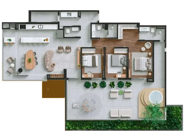 Imagem 9: Kóra Apartamento com 3 dormitórios