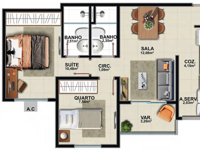 Imagem 7: Quattro Residencial Clube - Fase 2