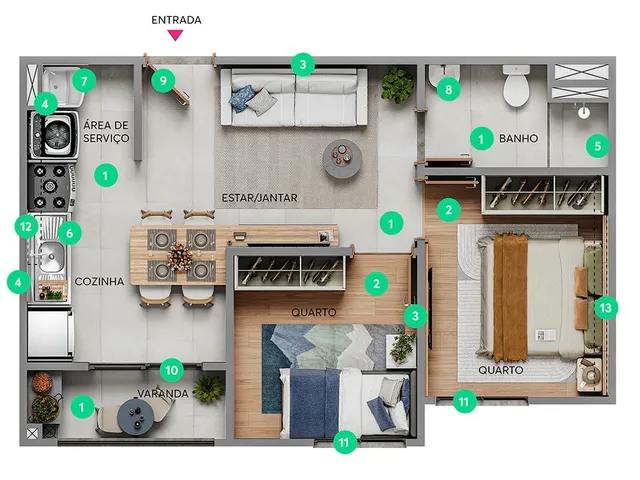 Imagem 3: Premier Residence - Fase 1