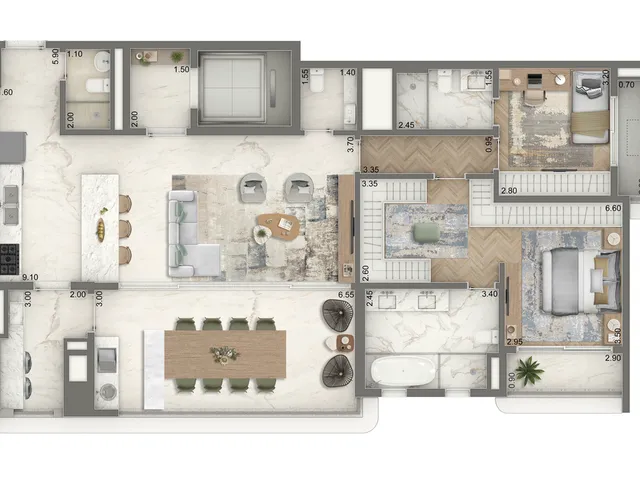 Imagem 7: Green Garden Apartamento com 4 dormitórios