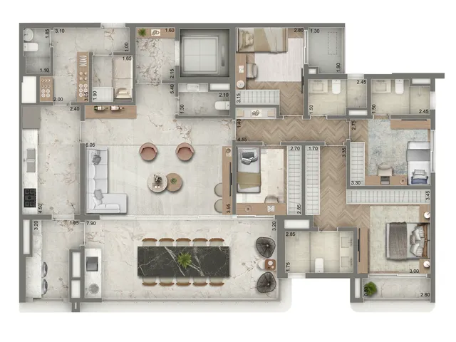 Imagem 8: Green Garden Apartamento com 4 dormitórios