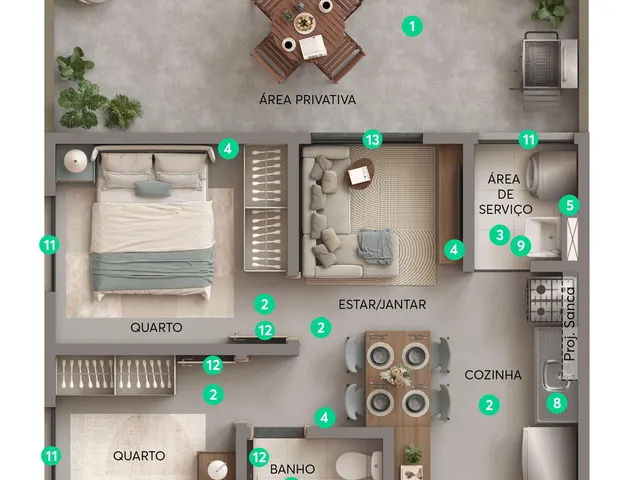 Imagem 14: Spazio Saint Francis
