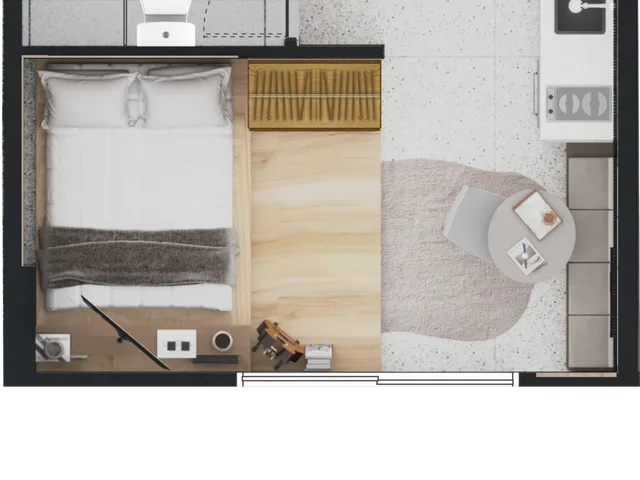 Imagem 2: Tivo Studios Apartamento com 1 dormitório