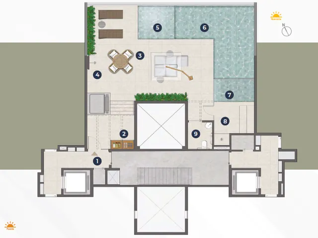 Imagem 2: Upside Charitas Apartamento com 3 dormitórios