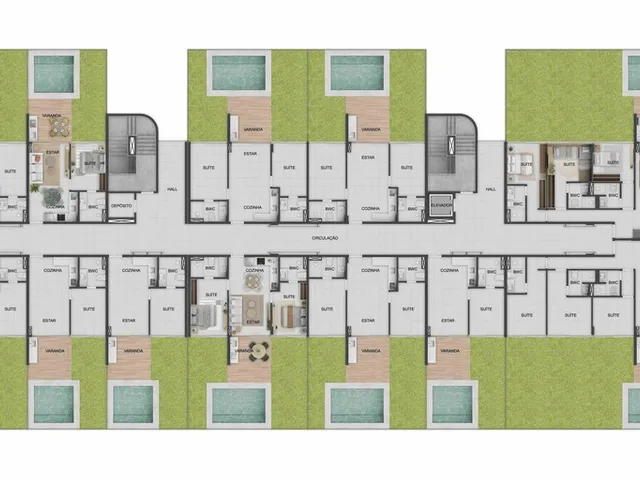 Imagem 4: Beach Class Manguinhos - Residencial