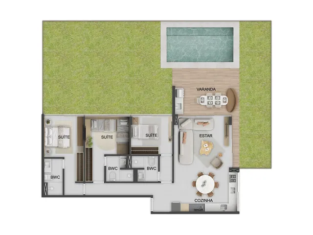 Imagem 11: Beach Class Manguinhos - Residencial